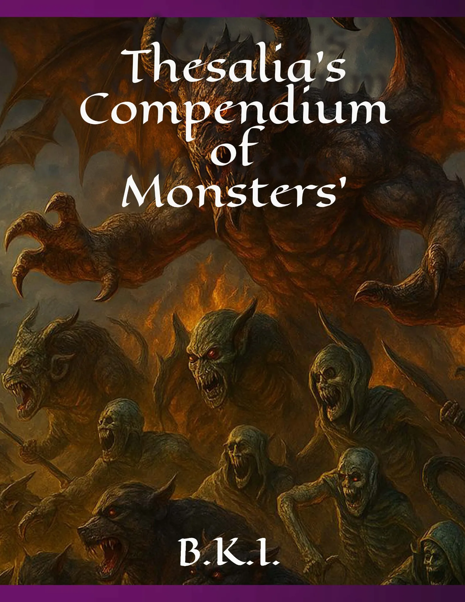 Thessalia's Compendium of Monsters (PF1e)