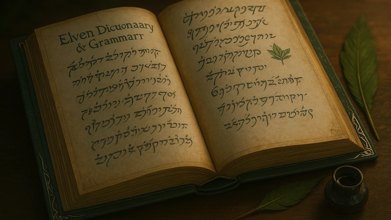 Elven Dictionary & Grammar